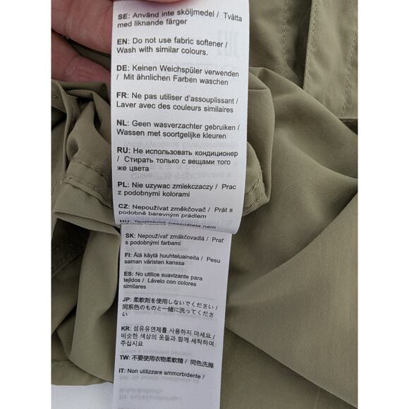 Fjallraven Abisko Hike Shirt Mens XXL Tan Trekking Outdoors Camping Fishing Vent - Picture 7 of 10